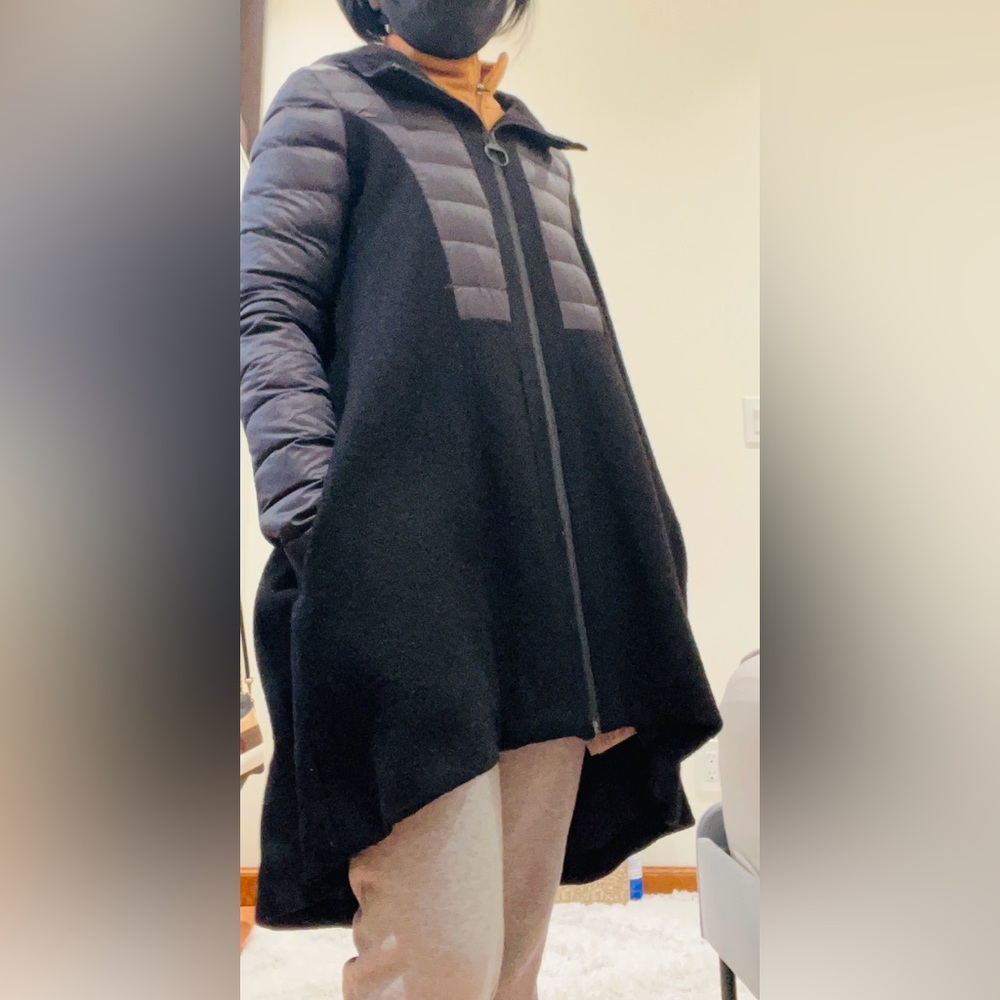 Black Puffer Winter Coat - Picture 3 of 8